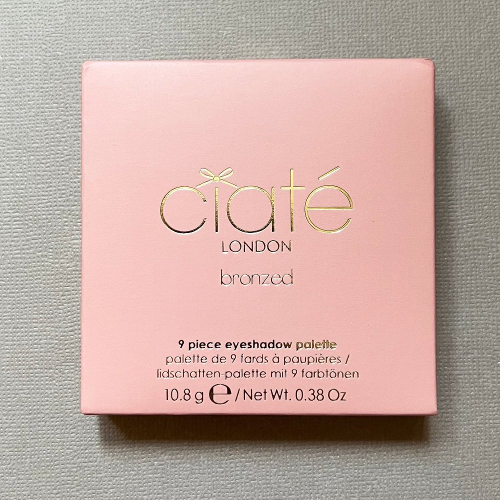 CIATÉ LONDON Trend Edit Eyeshadow Palette in Bronzed